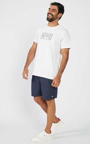 CAMISETA MASC MC SILKADA AEROPOSTALE BRANCO