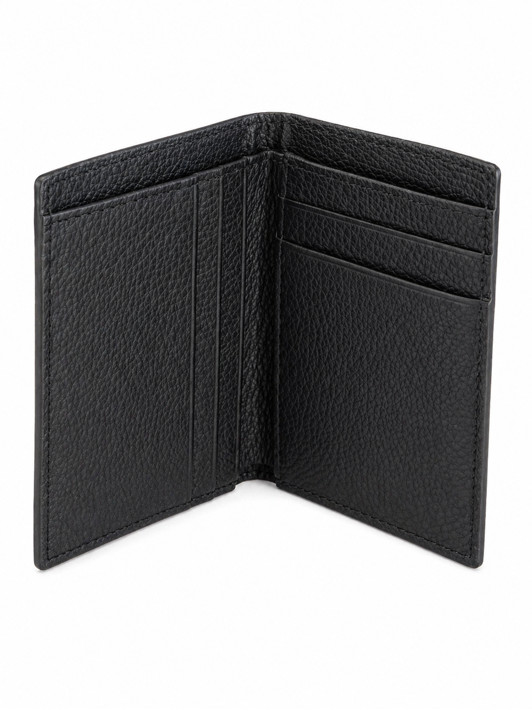 CARTEIRA CKJ MAS PEQUENA FLOATER QUEIMA PRETO