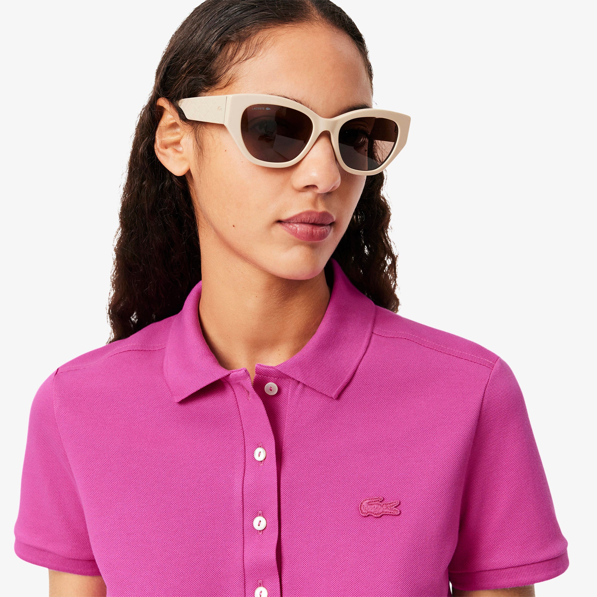 POLO MASC MC LACOSTE AZUL MEDIO HD9