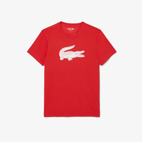 CAMISETA MAS MC LACOSTE VERMELHO