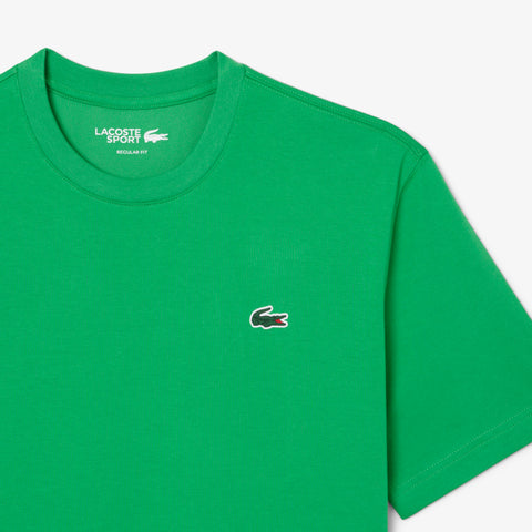 CAMISETA MASC MC LACOSTE VERDE BANDEIRA SIW
