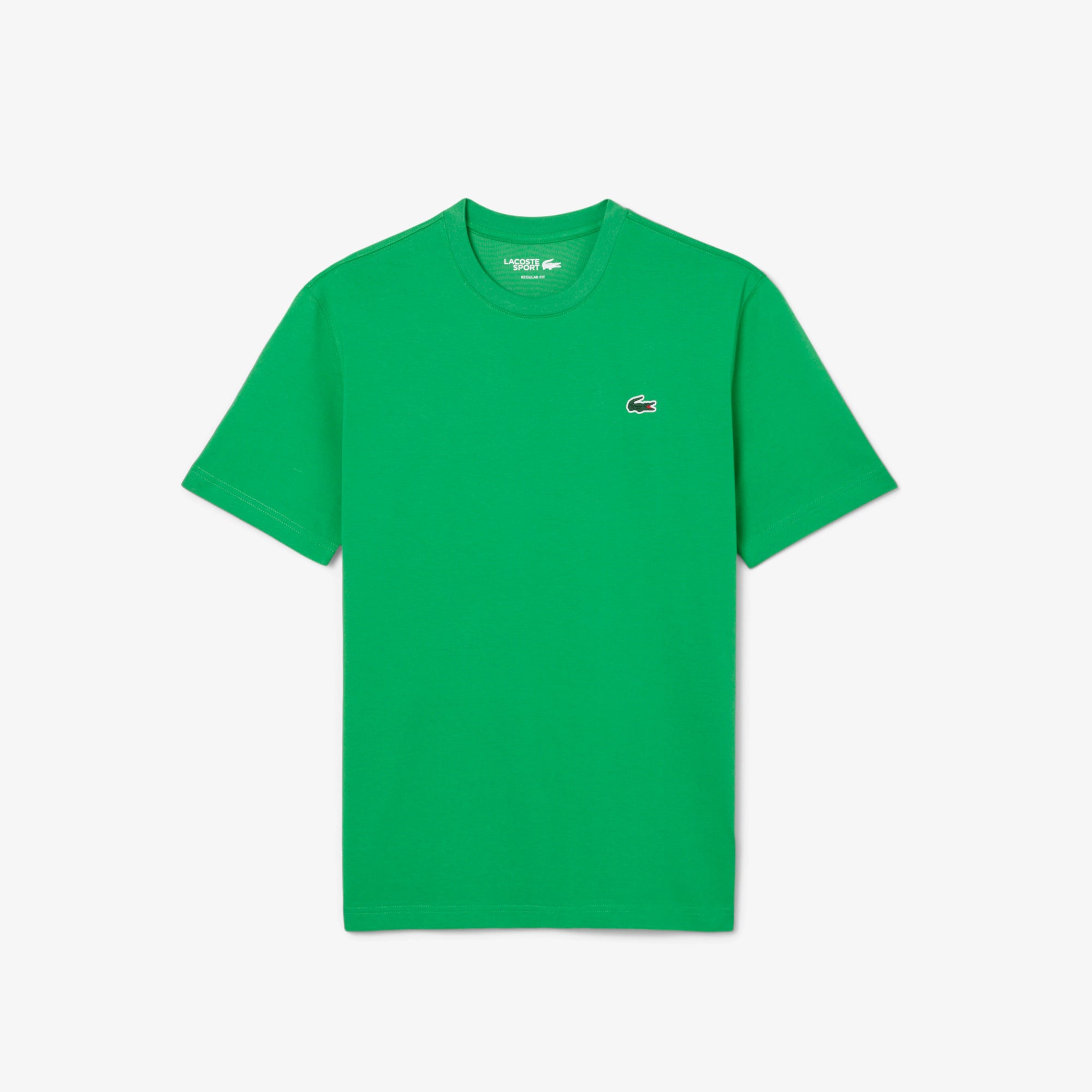 CAMISETA MASC MC LACOSTE VERDE BANDEIRA SIW