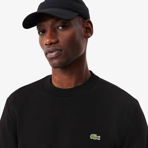 MOLETOM CARECA LACOSTE PRETO