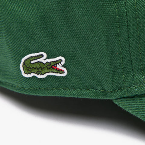 BONE LOGO LATERAL LACOSTE VERDE