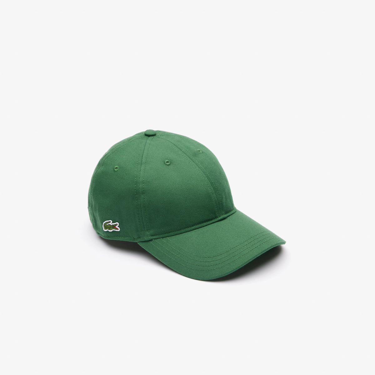 BONE LOGO LATERAL LACOSTE VERDE