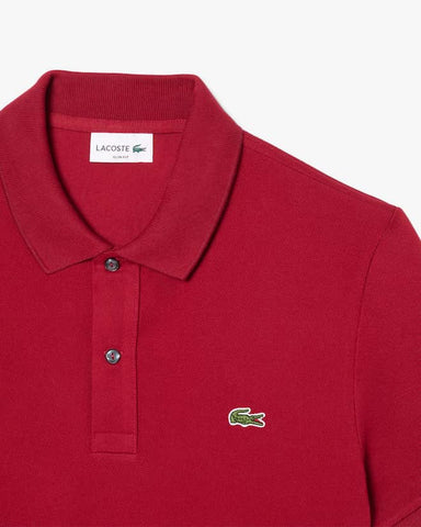 POLO MASC MC LACOSTE BORDO 476