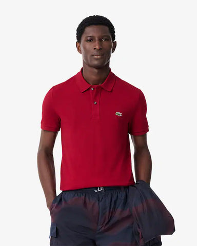 POLO MASC MC LACOSTE BORDO 476