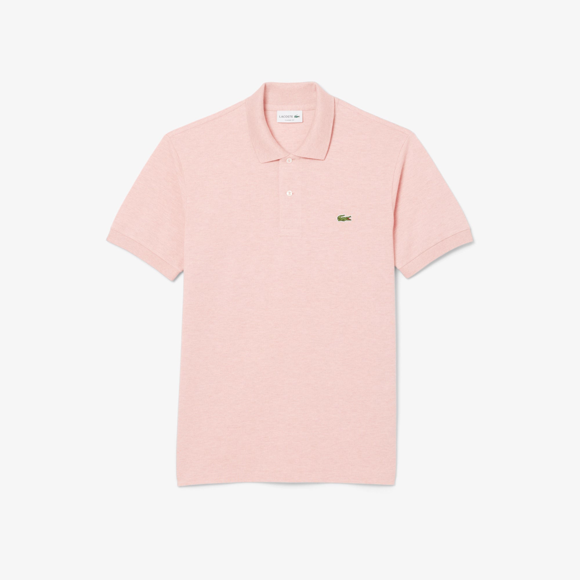 POLO MASC MC LACOSTE ROSA CLARO I17