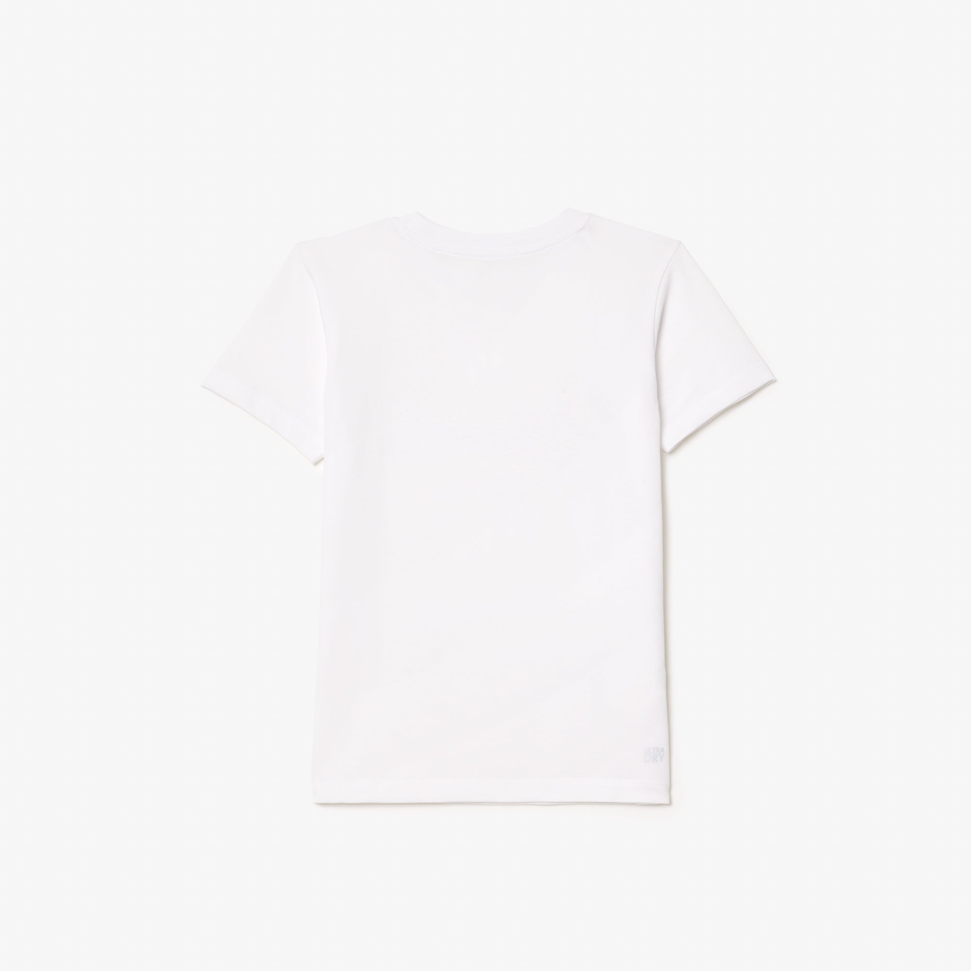 CAMISETA MASC KIDS MC LACOSTE BRANCO AU8