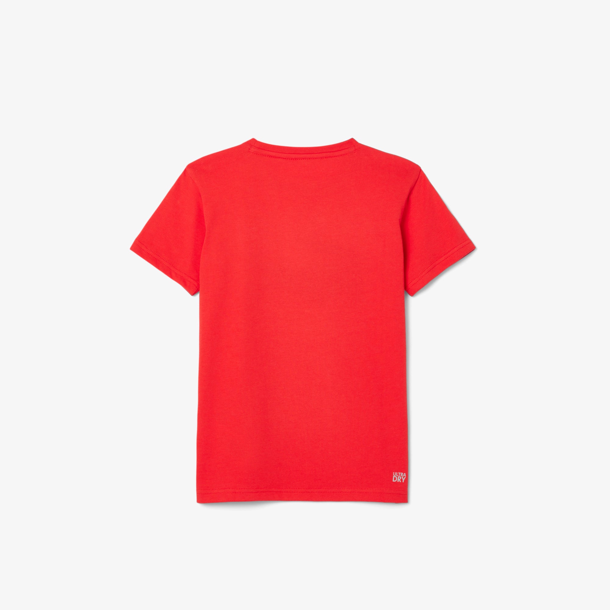 CAMISETA MASC KIDS MC LACOSTE VERMELHO A3F