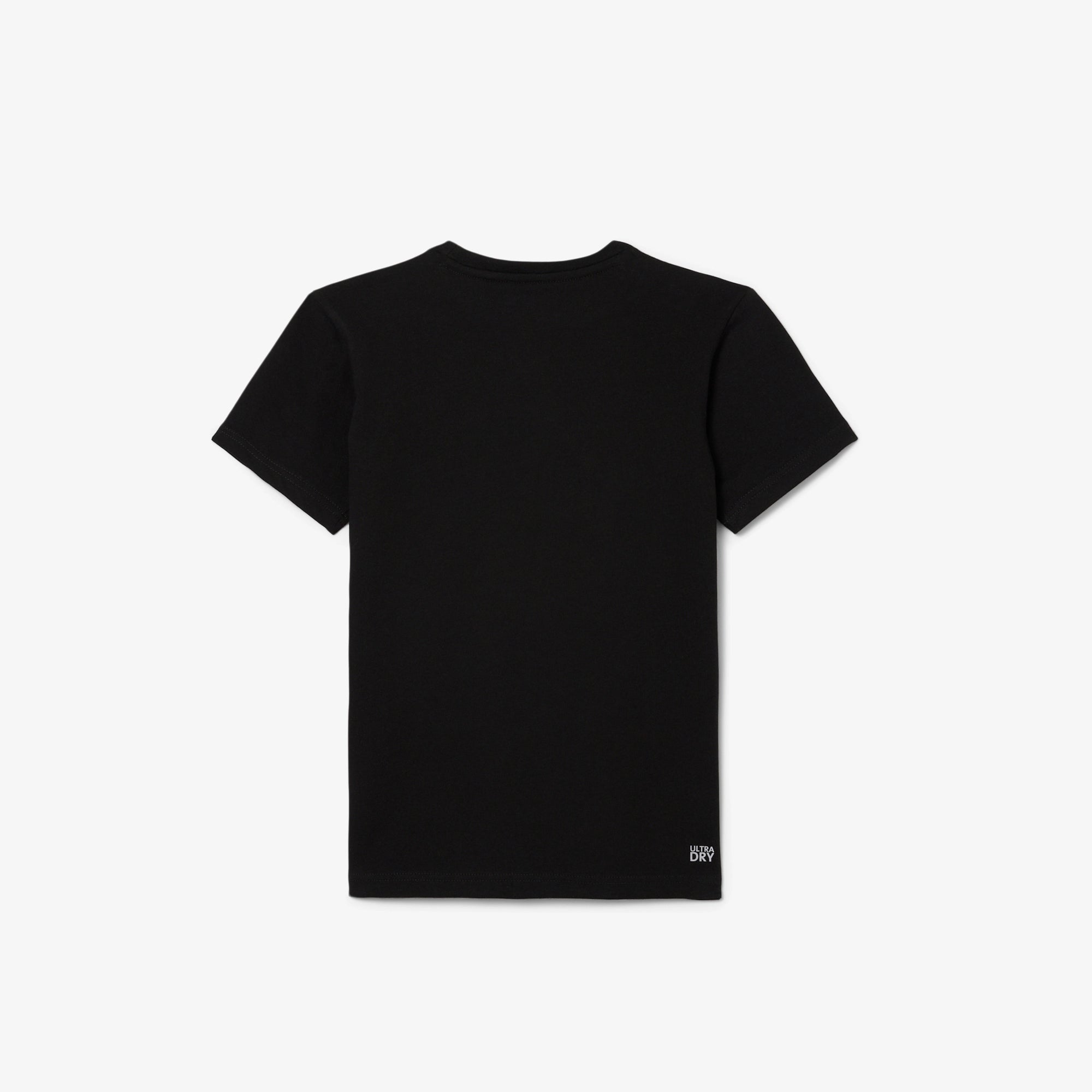 CAMISETA MASC KIDS MC LACOSTE PRETO I6Z