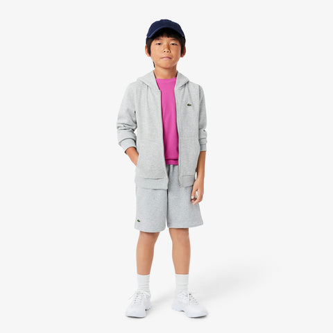 CAMISETA MASC KIDS MC LACOSTE ROSA PINK I1L