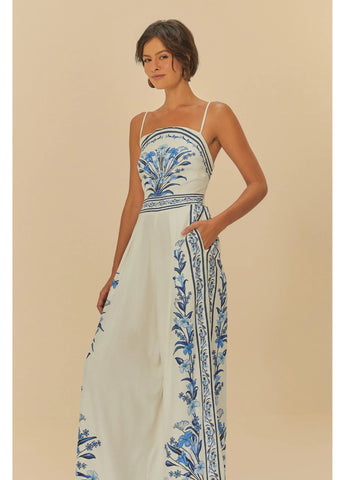 MACACAO FEM PANTALONA ANTONIA BRANCO/AZUL