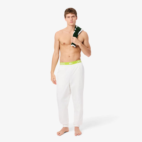 KIT 03 CUECAS BOXER CURTA LACOSTE PRETO/LIMA 9Y2