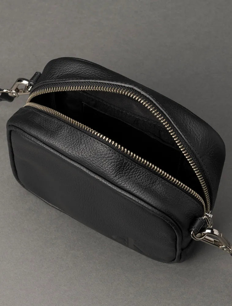 BOLSA CAMERA BAG CKJ FEM QUEIMA CK PRETO