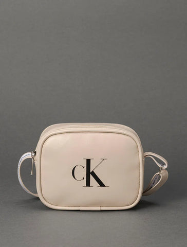 BOLSA CAMERA BAG FEM CKJ AREIA