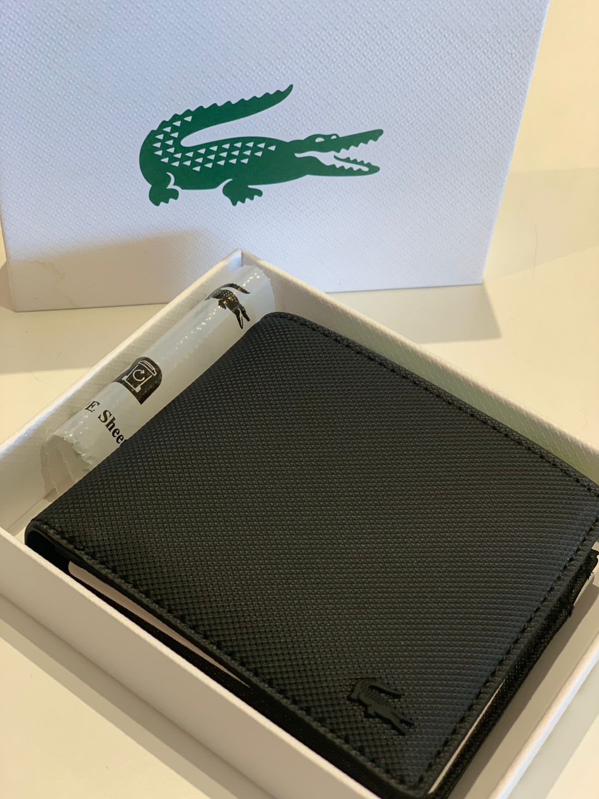 CARTEIRA BILLIFOLD HOMME LACOSTE PRE