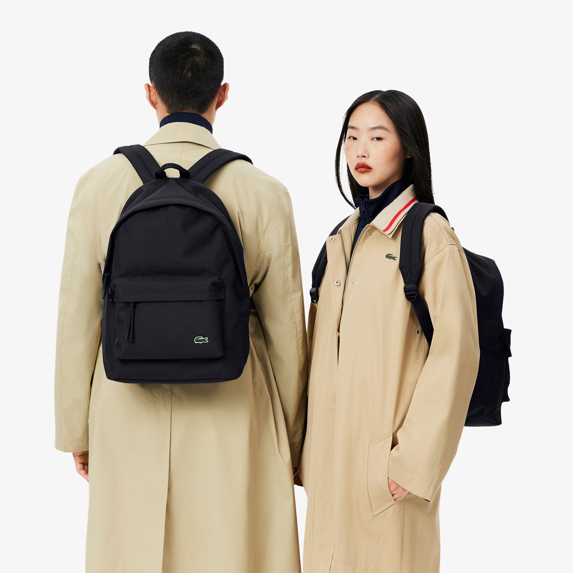 MOCHILA BACKPACK LACOSTE PRETO