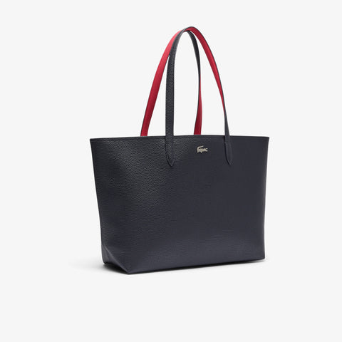 BOLSA FEM SHOPPINH BAG LACOSTE MARINHO