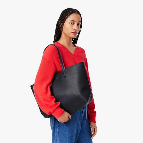 BOLSA FEM SHOPPINH BAG LACOSTE MARINHO