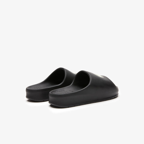CHINELO SLIDE LACOSTE PRETO