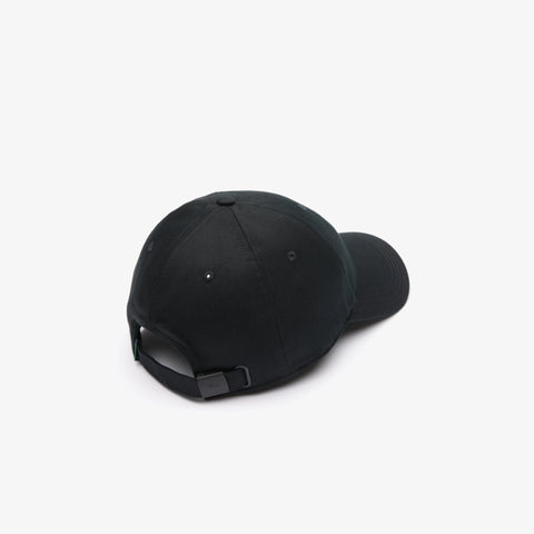 BONE LOGO FRENTE LACOSTE PRETO