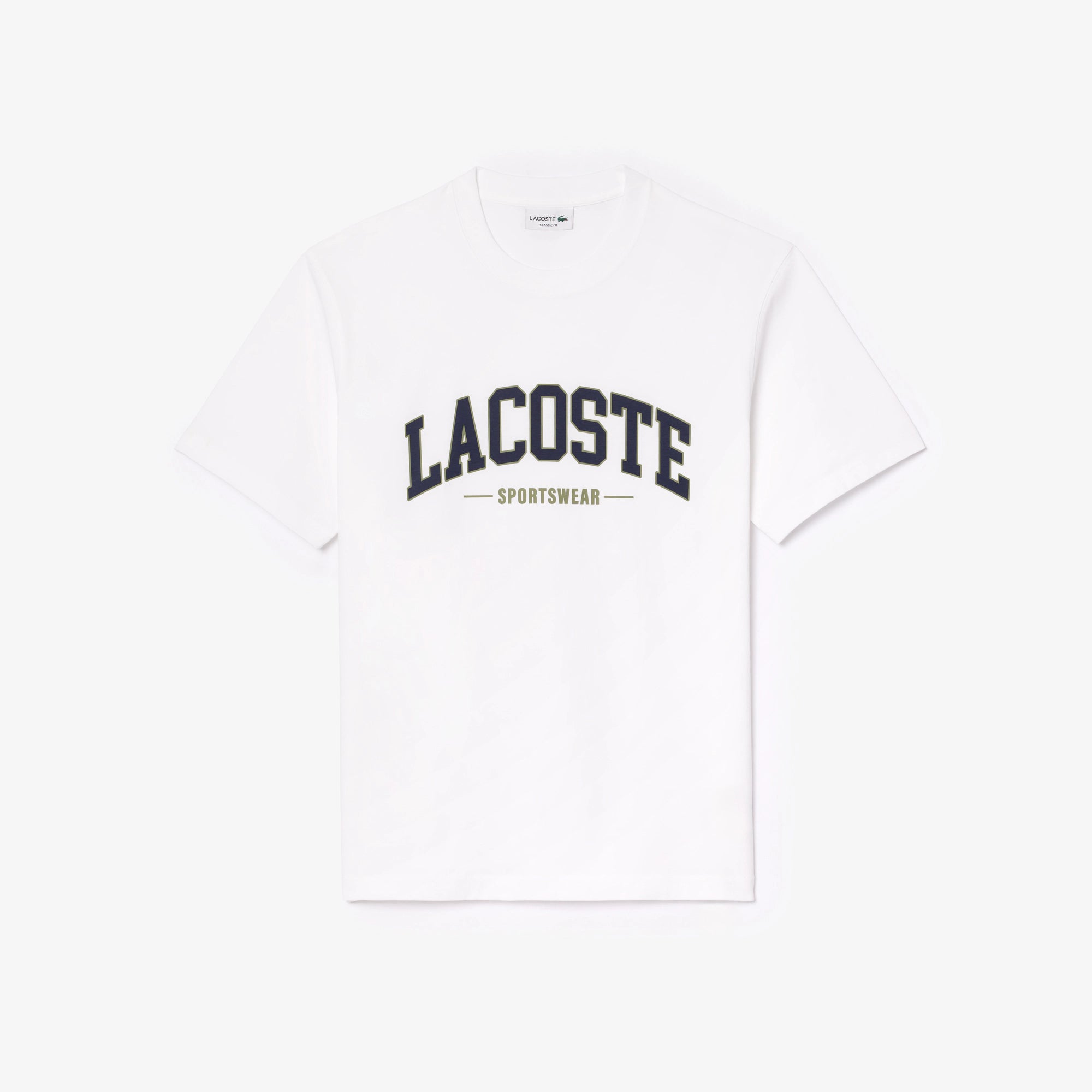 CAMISETA MC MASC LACOSTE BRANCO