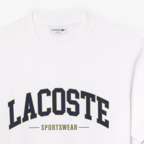 CAMISETA MC MASC LACOSTE BRANCO