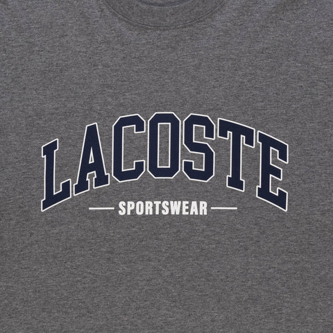 CAMISETA MC MASC LACOSTE CINZA MESCLA