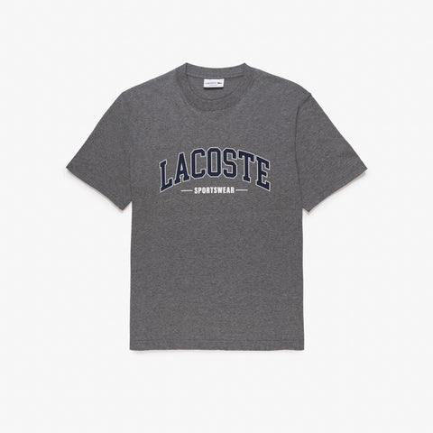 CAMISETA MC MASC LACOSTE CINZA MESCLA