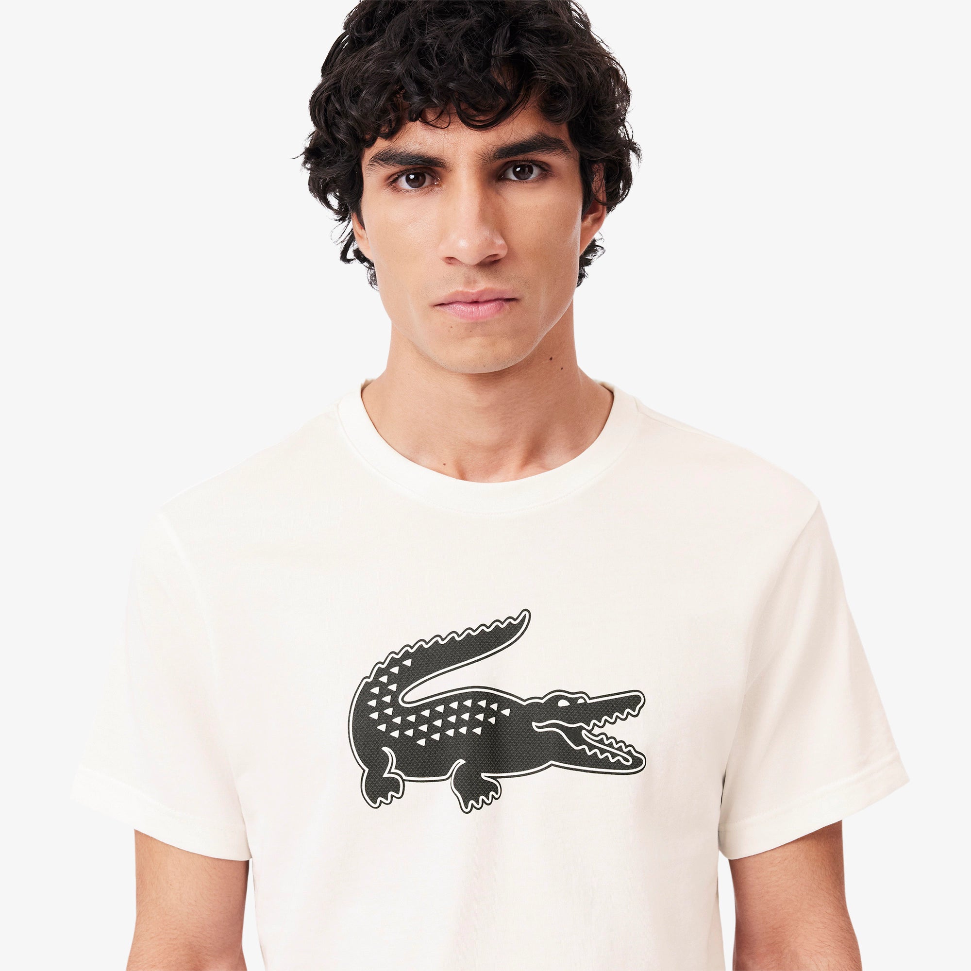 CAMISETA MAS MC LACOSTE BRANCO AU8