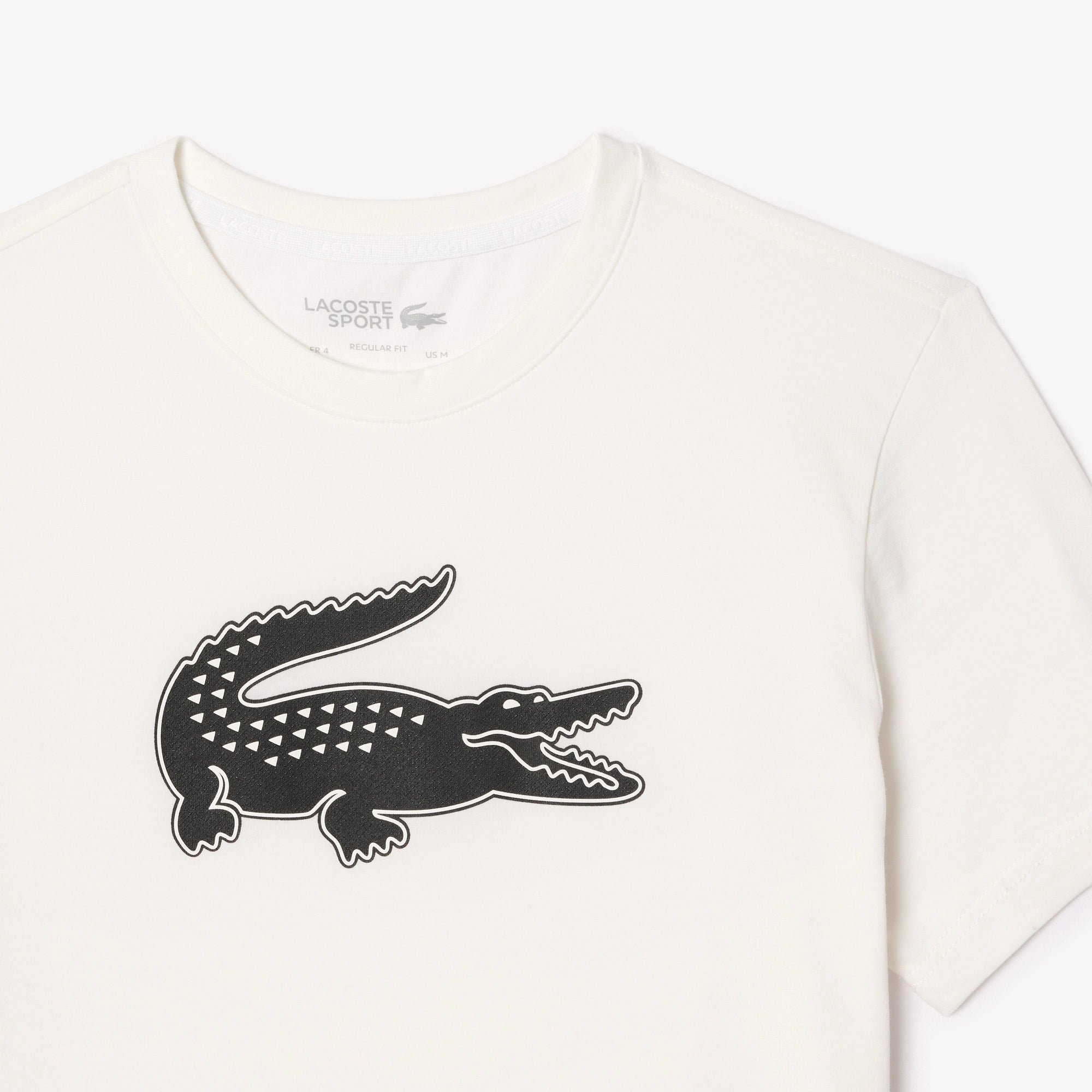 CAMISETA MAS MC LACOSTE BRANCO AU8