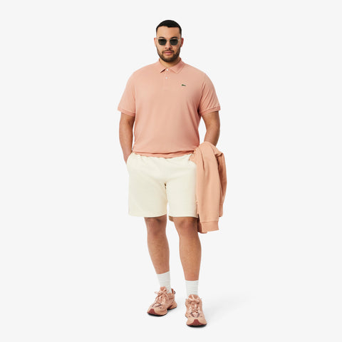 POLO MC MASC LACOSTE ROSE ZIH