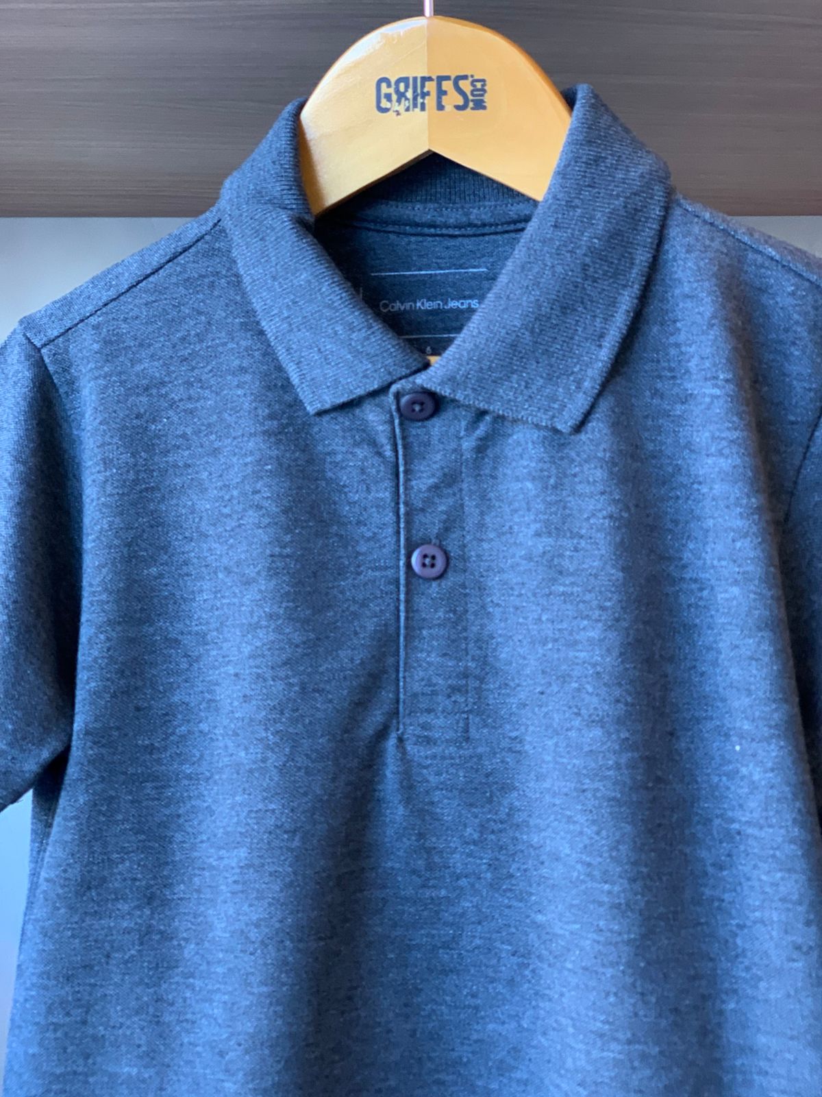 POLO CKJ KIDS MAS LOGO CKJ RETILINEA CHUMBO