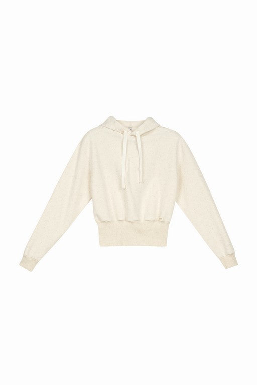BLUSAO FEM EM MOLETOM C LINHO OFF WHITE