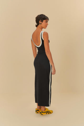 VESTIDO SM RIBANA DEBRUM COLOR PRETO