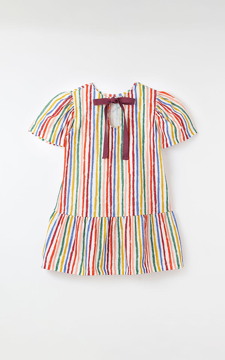 VESTIDO MALHA RISQUIRIS SILK BORDO BRANCO