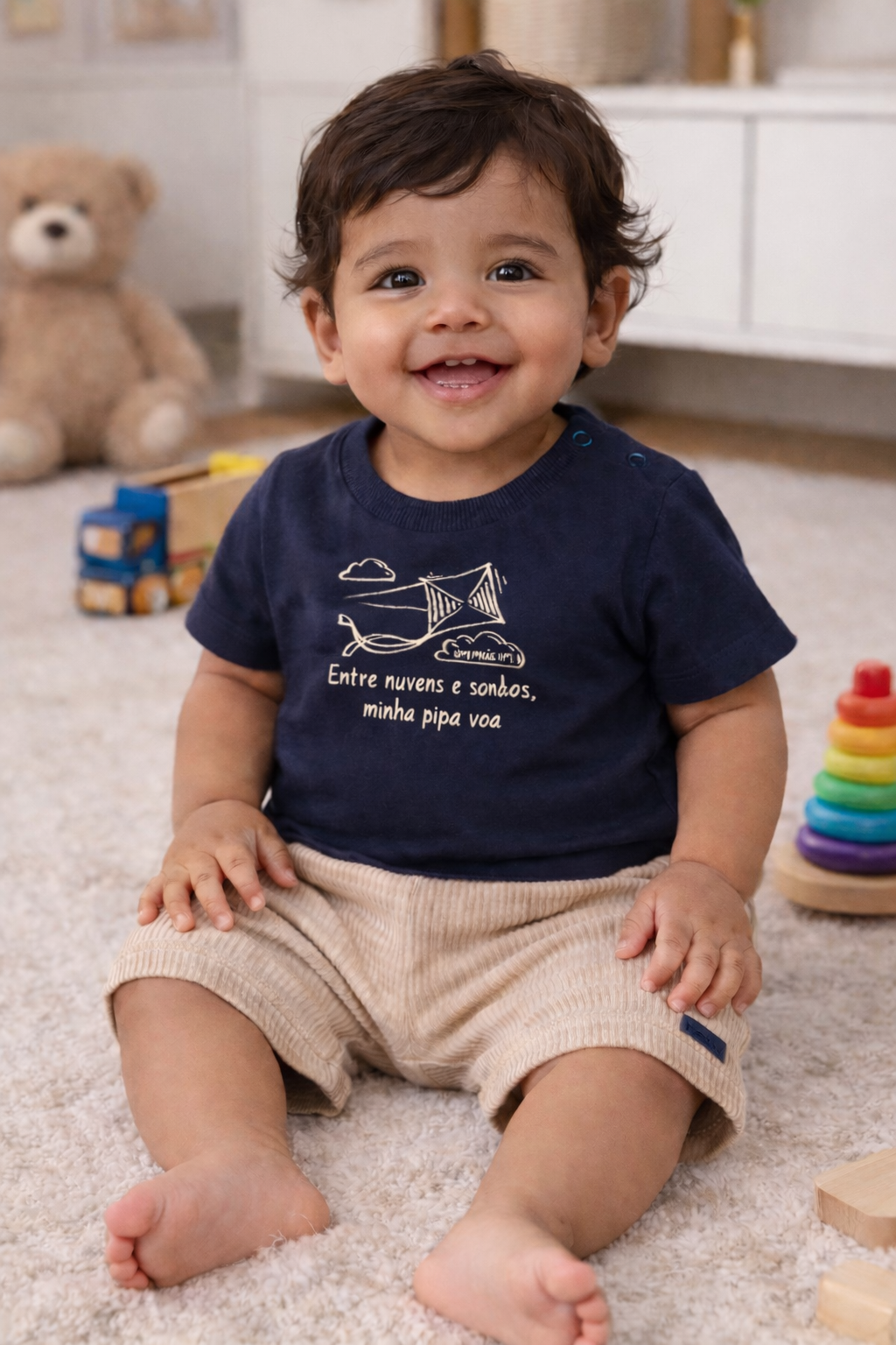 CONJ MAS CAM BODY EST E BERM MALHA MARINHO