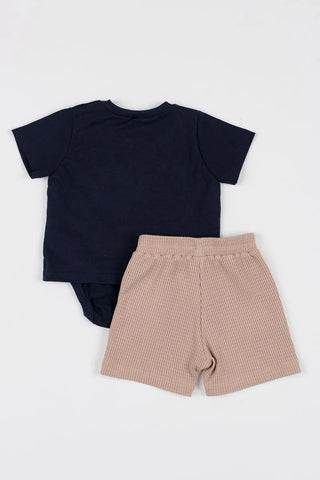 CONJ MAS CAM BODY EST E BERM MALHA MARINHO