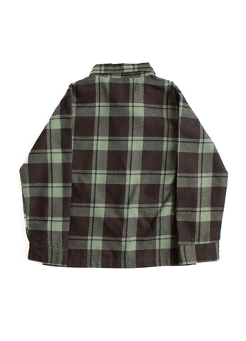 CAMISA MAS KIDS ML SEGURA PEAO PRETO/VERDE
