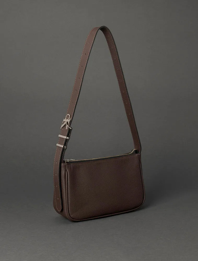 BOLSA SHOULDER BAG CKJ FEM FIVELA CK CAFE