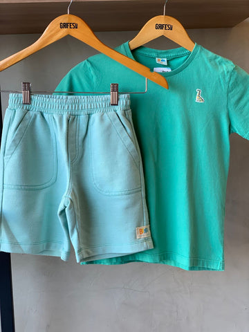 CONJ MAS CAM SILK BORRACHA E BERM MLT VERDE MEDIO