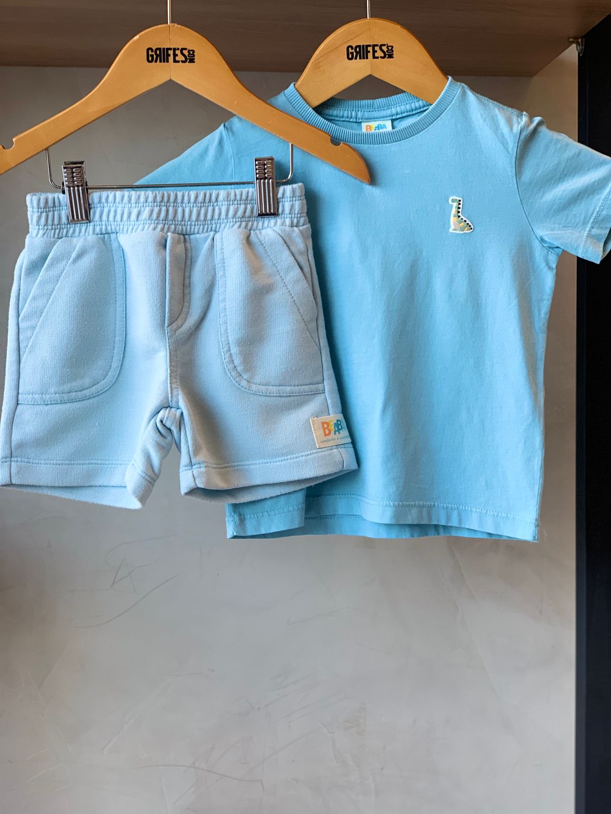 CONJ MAS CAM SILK BORRACHA E BERM MLT AZUL MEDIO