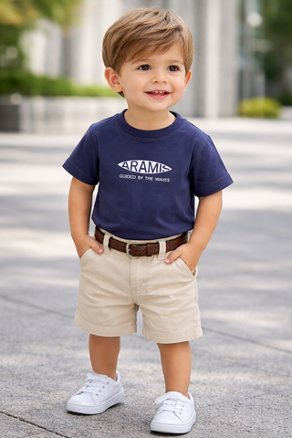 CAMISETA ARAMIS INF ESTAMPA BOARD NAVY