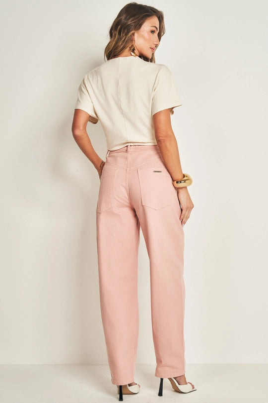 BLUSA FEM MC EM RIBANA DE VISCOSE GIZ