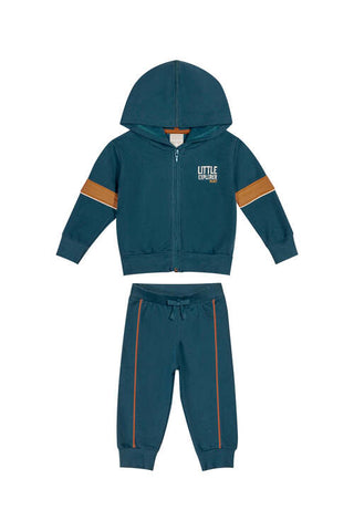 NOVO CONJUNTO MAS JAQ LITTLE EXPLORER E CALCA AZUL PETROLEO