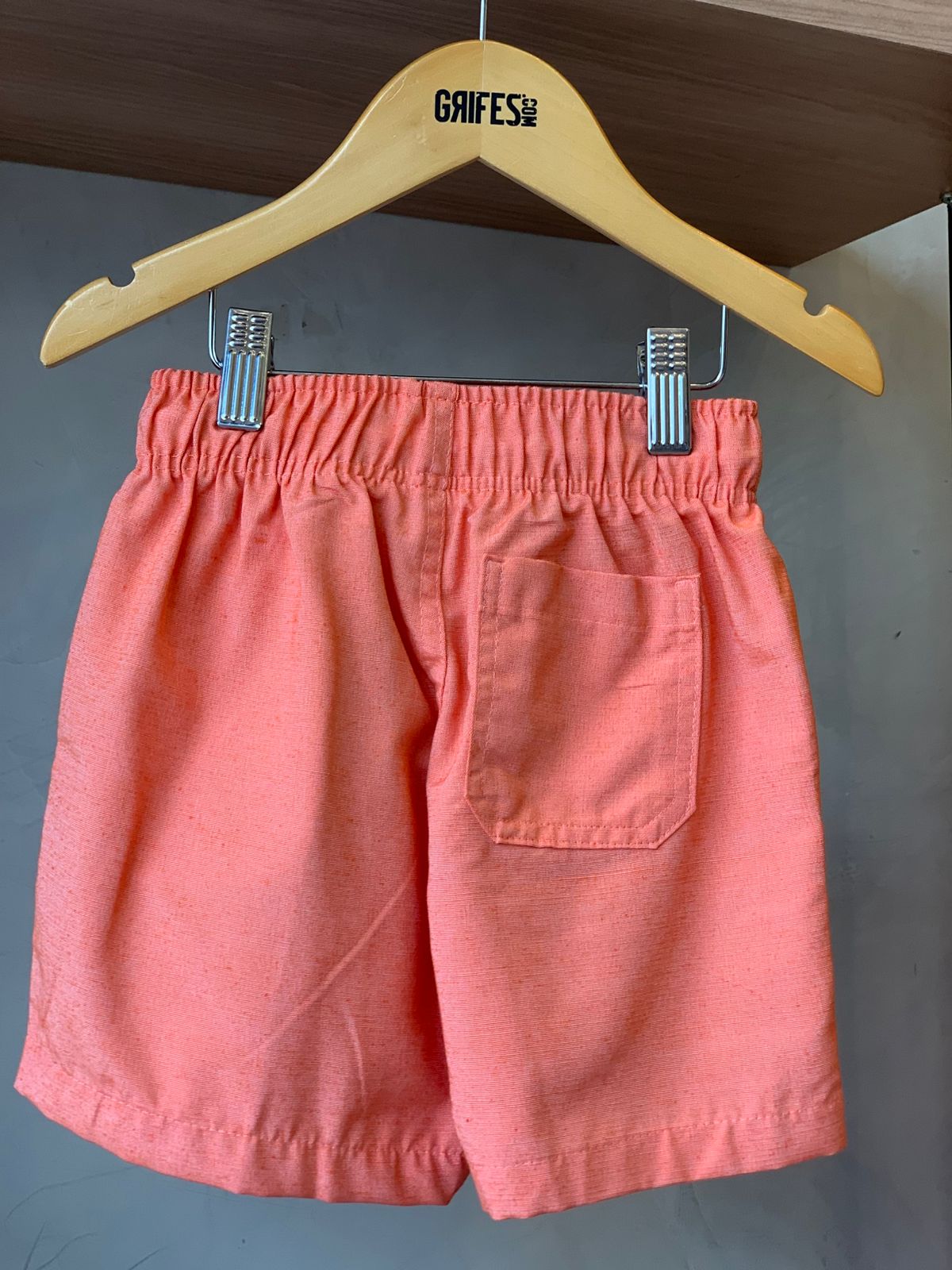 BERMUDA OGOCHI INF RESORT CASUAL CURTA LARANJA 0015