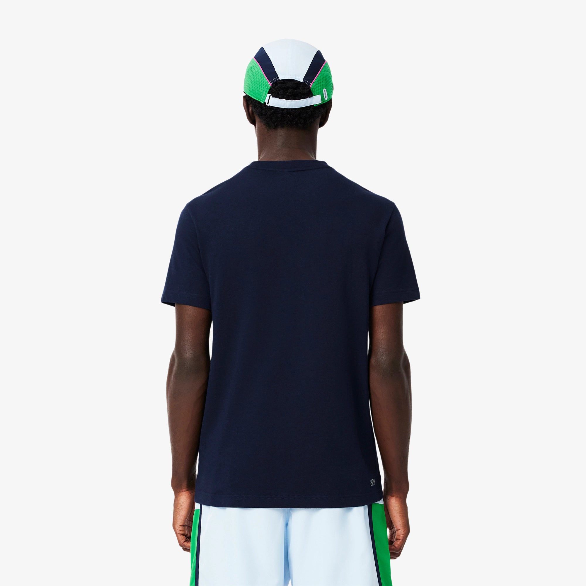 CAMISETA MASC MC LACOSTE MARINHO 166