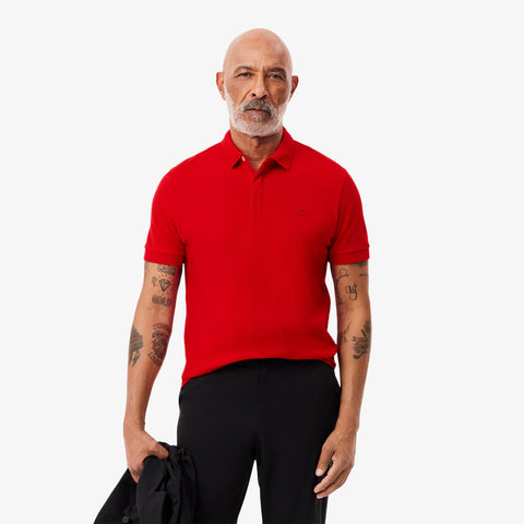 POLO MAS MC LACOSTE VERMELHO 240