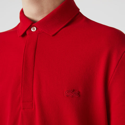 POLO MAS MC LACOSTE VERMELHO 240